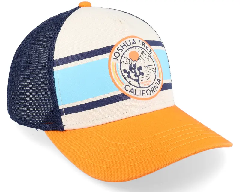 American Needle Joshua Tree Np Sinclair Ivory/Navy/Orange Trucker online
