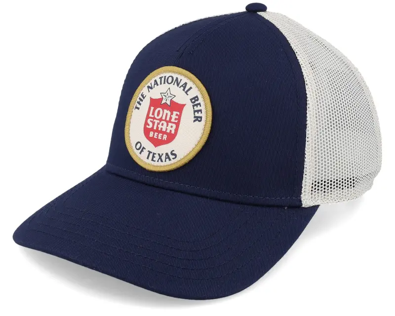 American Needle Lone Star Twill Valin Ptch Navy/Ivory Trucker online