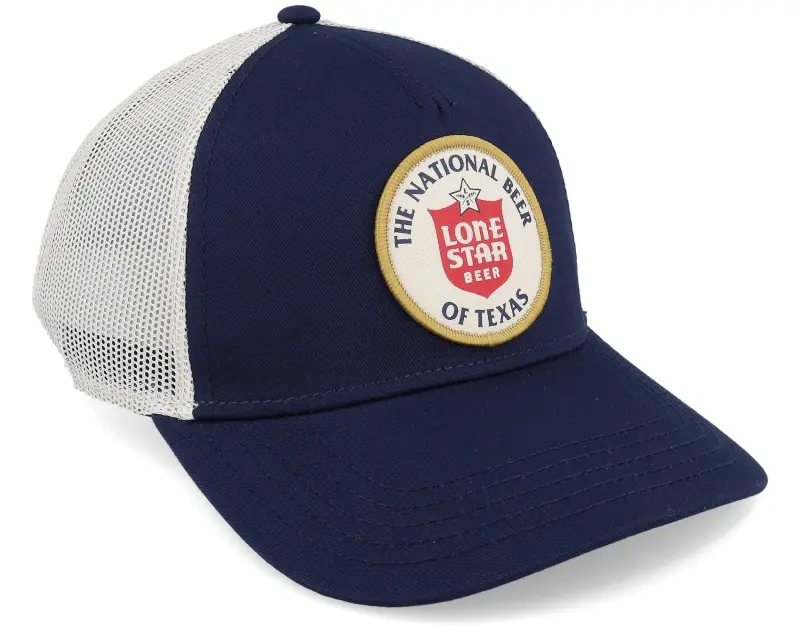 American Needle Lone Star Twill Valin Ptch Navy/Ivory Trucker online