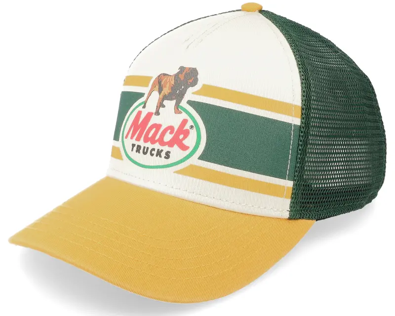 American Needle Mack Truck Sinclair Dark Ivory/Green/Mustard Trucker online