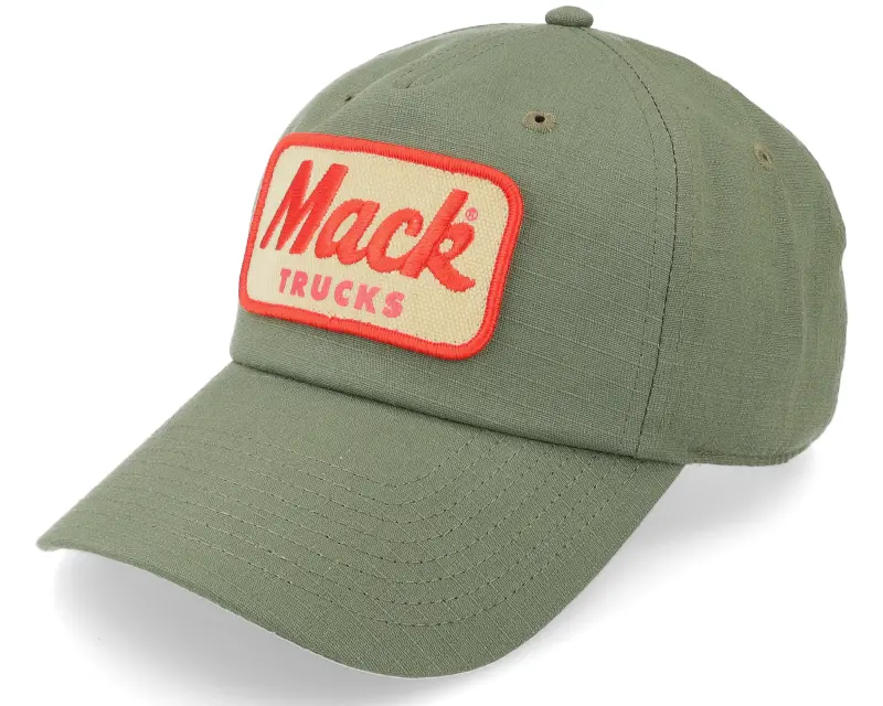 American Needle Mack Truck Surplus Olive Dad Cap online
