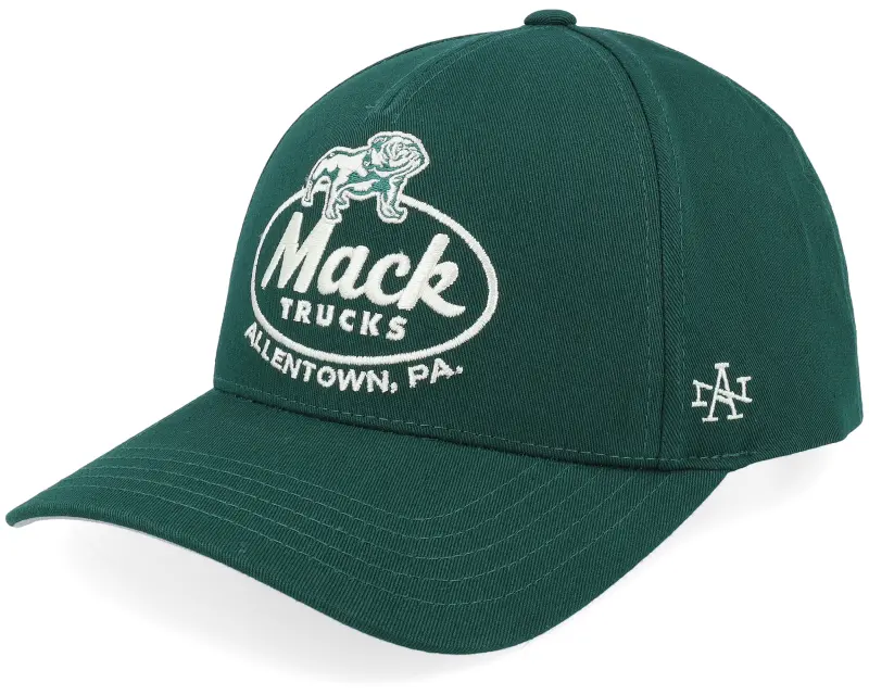 American Needle Mack Truck Twill Valin Patch Dark Green A-Frame Adjustable online