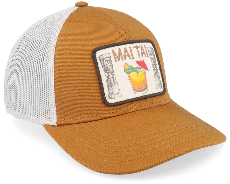 American Needle Mai Tai Archive Tiki Valin Ivory/Hazel Trucker online