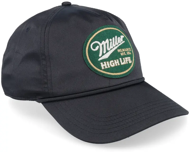 American Needle Miller High Life Blazer Black A-Frame Adjustable online