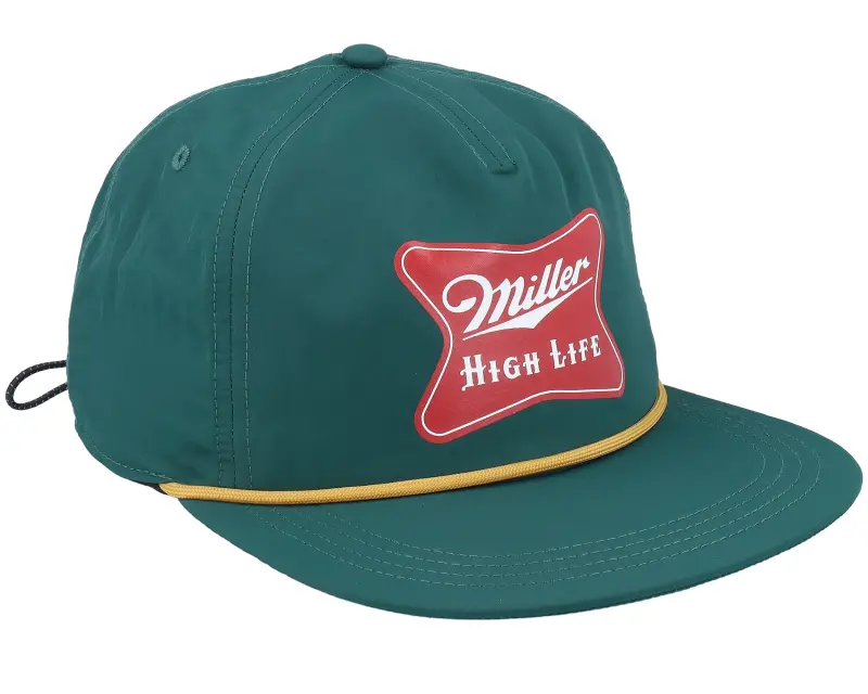 American Needle Miller High Life Catalina Dark Green Strapback online