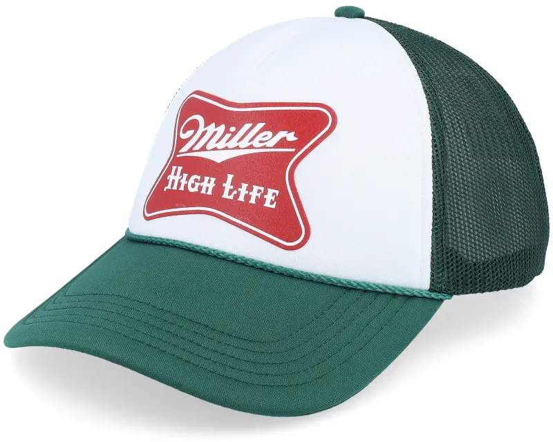 American Needle Miller High Life Foamy Valin White/Dark Green Trucker online