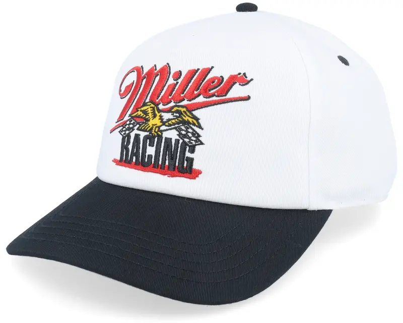 American Needle Miller High Life Roscoe White/Black A-Frame Adjustable online