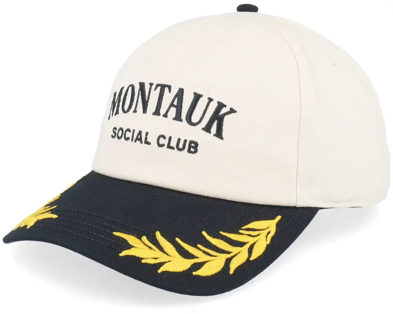 American Needle Montauk Club Captain Ivory/Black A-Frame Adjustable online