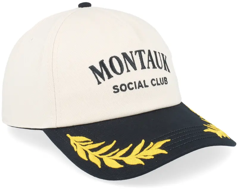 American Needle Montauk Club Captain Ivory/Black A-Frame Adjustable online