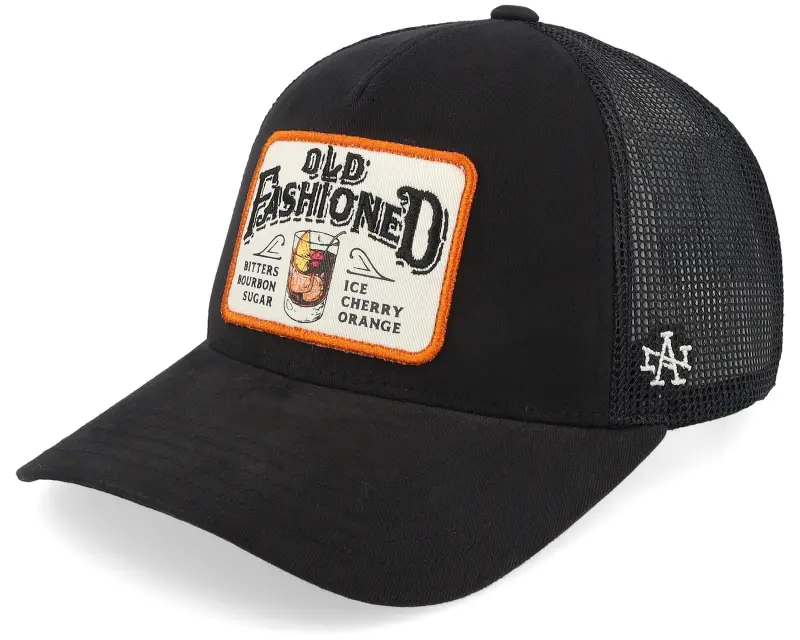 American Needle Old Fashion Valin Archive Black A-Frame Trucker online