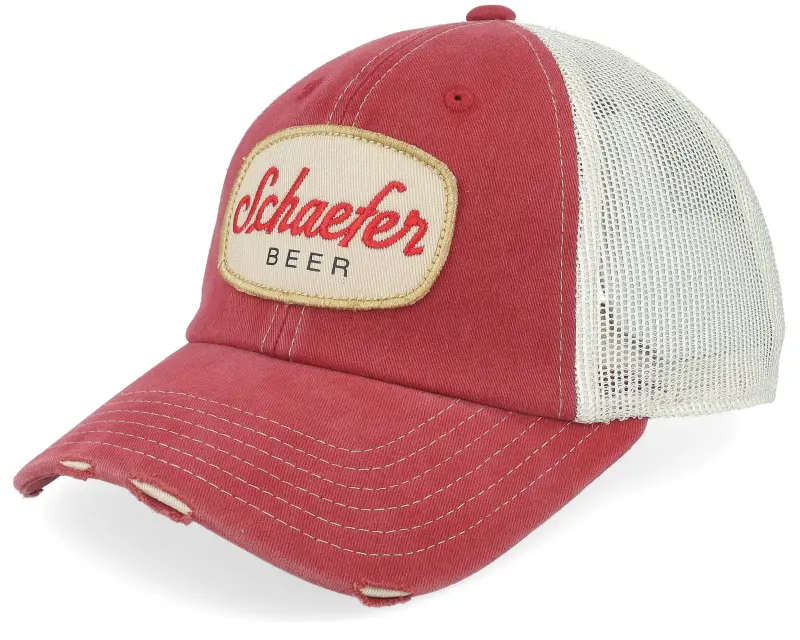 American Needle Pbc Schaefer Orville Red/Stone Trucker online