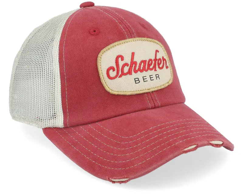 American Needle Pbc Schaefer Orville Red/Stone Trucker online