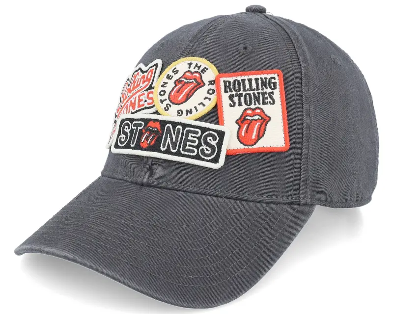 American Needle Rolling Stones Iconic Black Dad Cap online