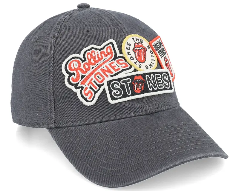 American Needle Rolling Stones Iconic Black Dad Cap online