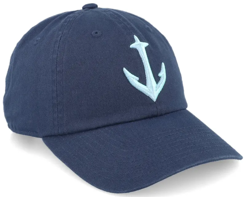 American Needle Seattle Kraken Blue Line Navy Dad Cap online