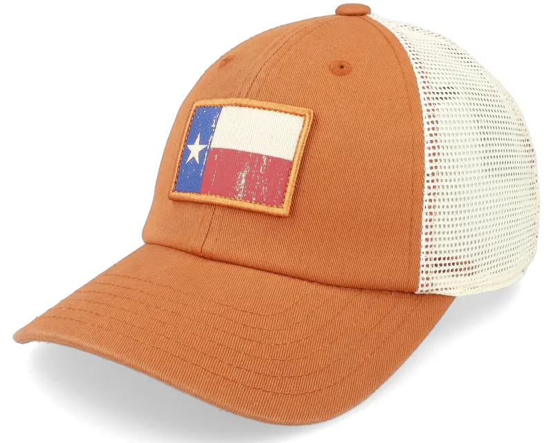 American Needle Texas Ballpark Mesh Ivory-desert Orange Trucker online