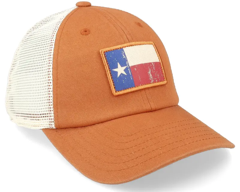 American Needle Texas Ballpark Mesh Ivory-desert Orange Trucker online