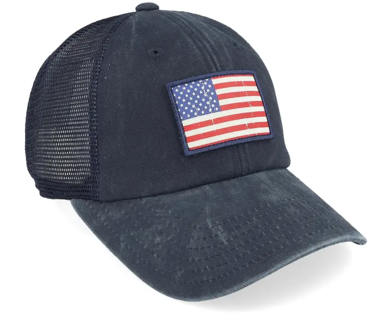 American Needle Usa Raglan Bones Patch Navy Trucker online