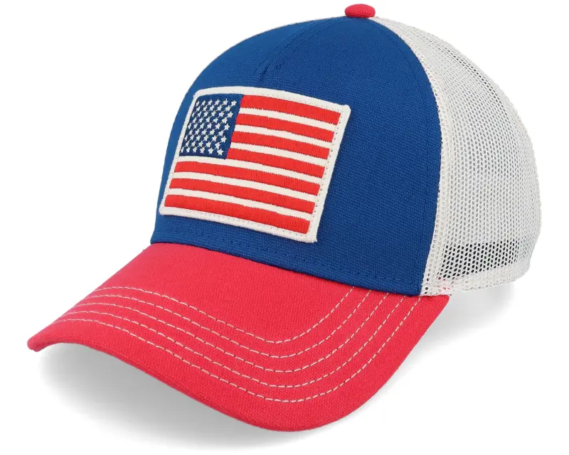 American Needle USA Valin Blue/Red Trucker online