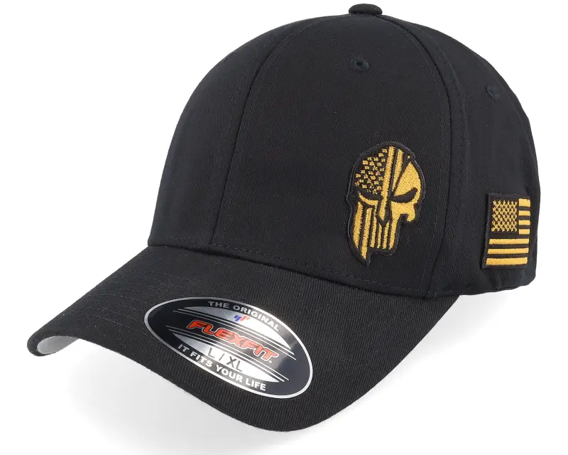 Army Head Army Skull Usa Black/Gold Flexfit online
