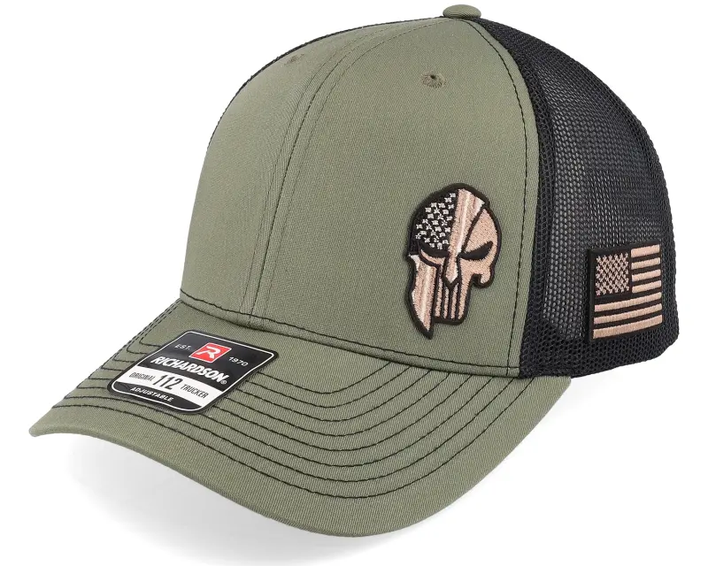 Army Head Army Skull Usa Loden/Black Trucker online