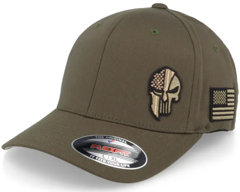 Army Head Army Skull USA Olive Flexfit online