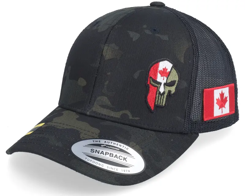Army Head Canada Army Skull Multicam Black Trucker online