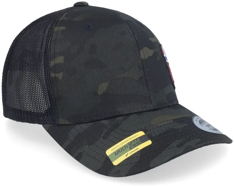 Army Head Norway Army Skull Multicam Black Trucker online