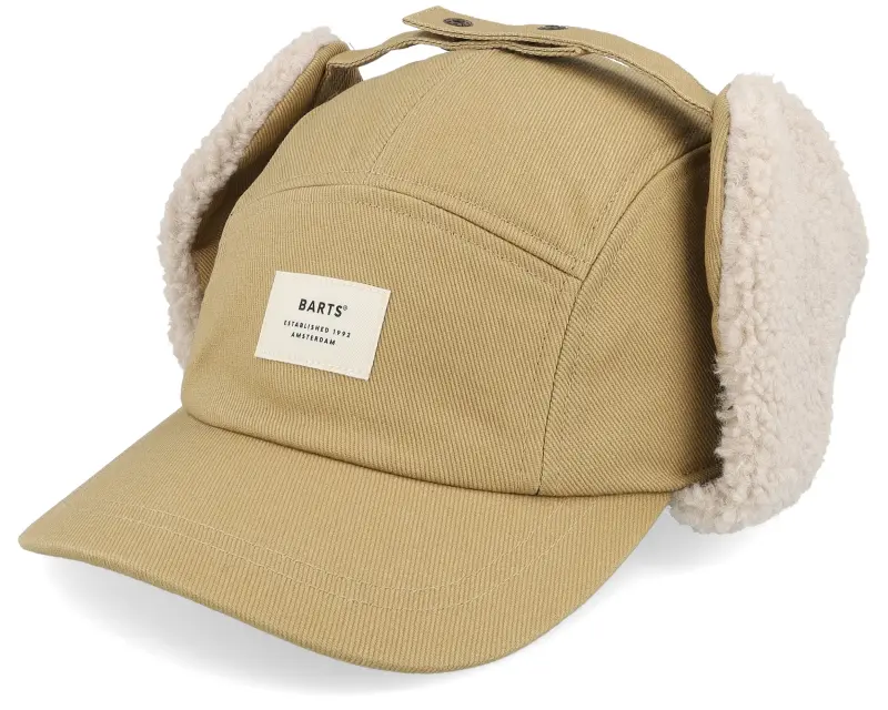 Barts Hafnar Cap Sand Earflap 5-panel online