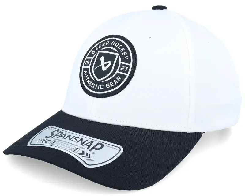 Bauer B&w Patch Hat-sr White/Black Adjustable online