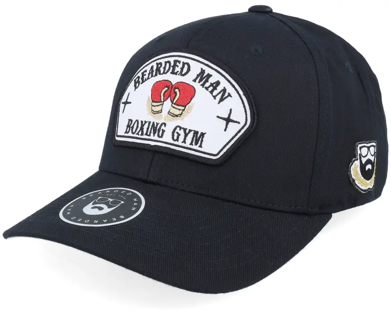 Bearded Man Bearded Boxing Gym Black Flexfit online