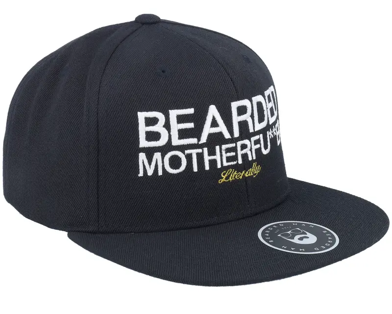 Bearded Man Bearded Mother Fu**ker Black/White Snapback online