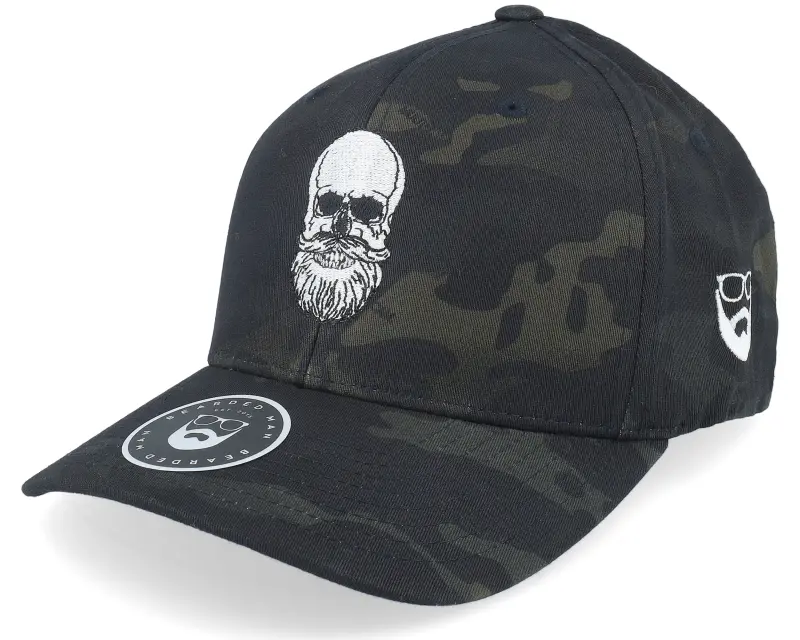 Bearded Man Bearded Skull Black Camo Flexfit online
