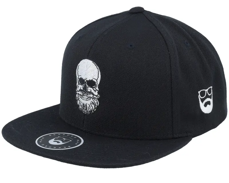 Bearded Man Bearded Skull Black Snapback online
