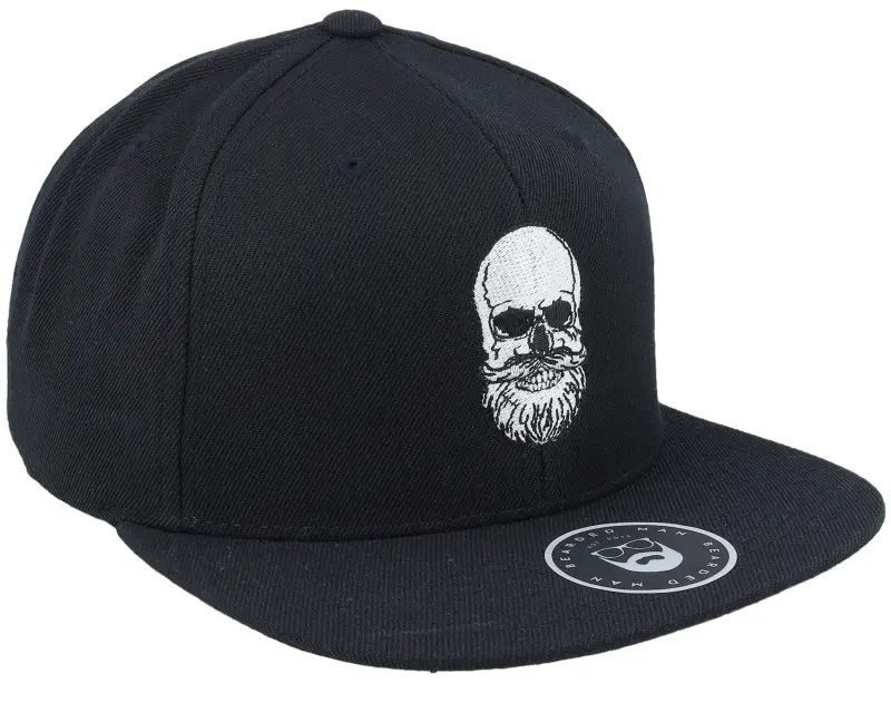 Bearded Man Bearded Skull Black Snapback online