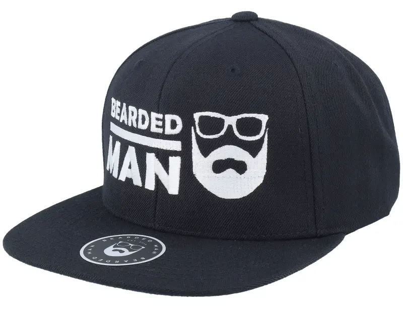 Bearded Man BMLogo Black Snapback online