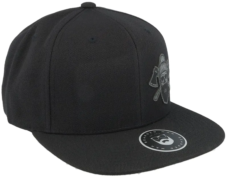 Bearded Man Bone Beard Axes Black Snapback online