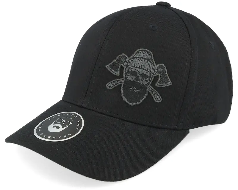 Bearded Man Bone Beard Axes Wooly Combed Black Flexfit online