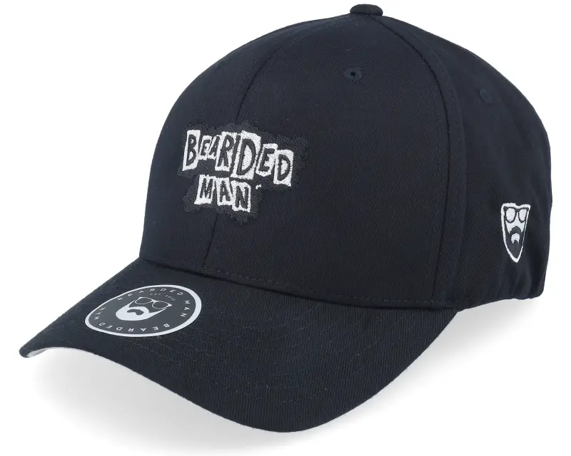 Bearded Man British Punk Logo Black Flexfit online