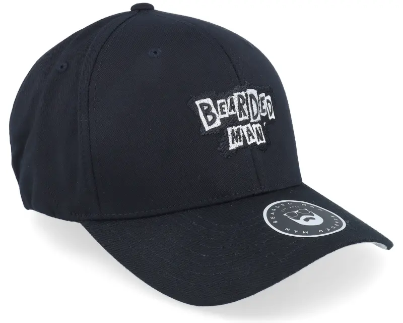 Bearded Man British Punk Logo Black Flexfit online