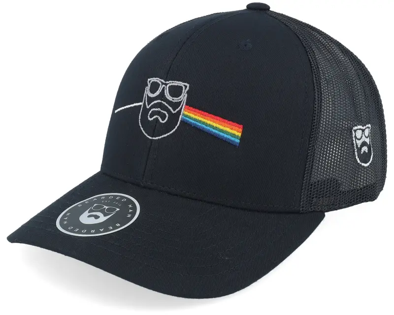 Bearded Man Dark Side Of The Beard Black Trucker online