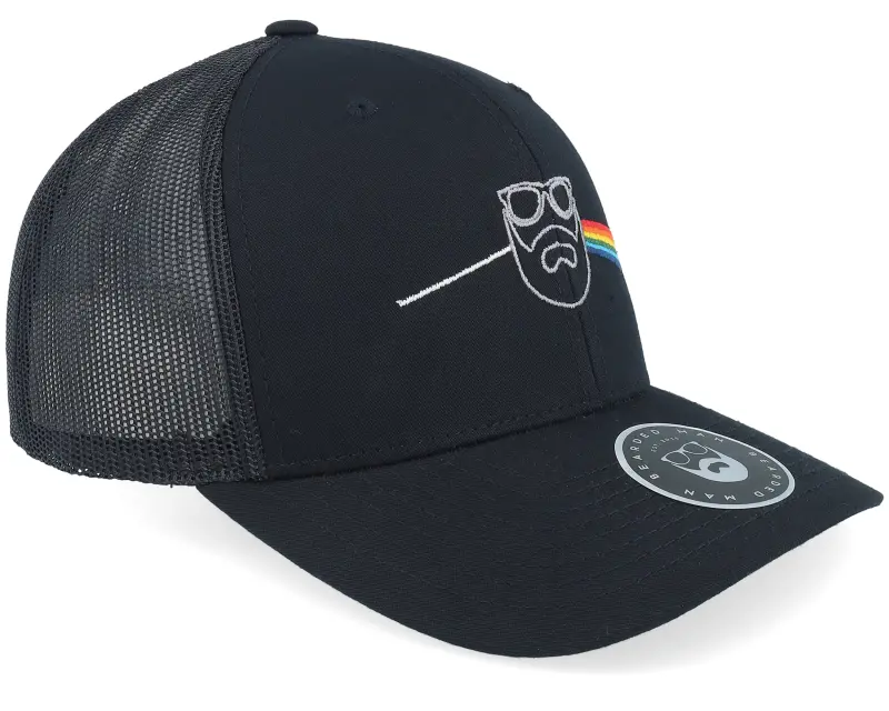 Bearded Man Dark Side Of The Beard Black Trucker online