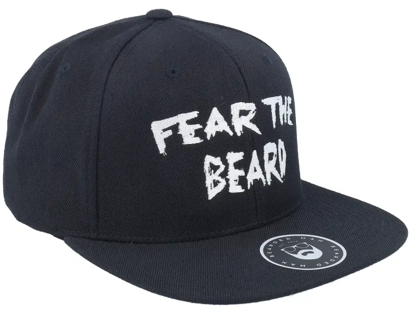 Bearded Man Fear The Beard Black Snapback online