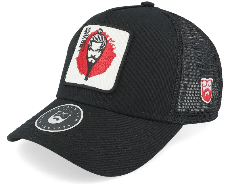 Bearded Man Hatstore Exclusive X Japan Man Black Trucker online