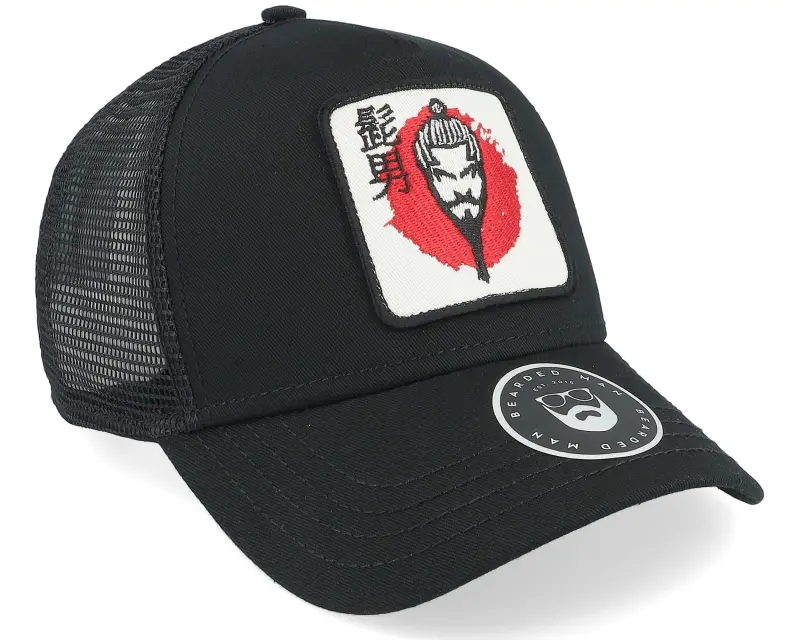 Bearded Man Hatstore Exclusive X Japan Man Black Trucker online
