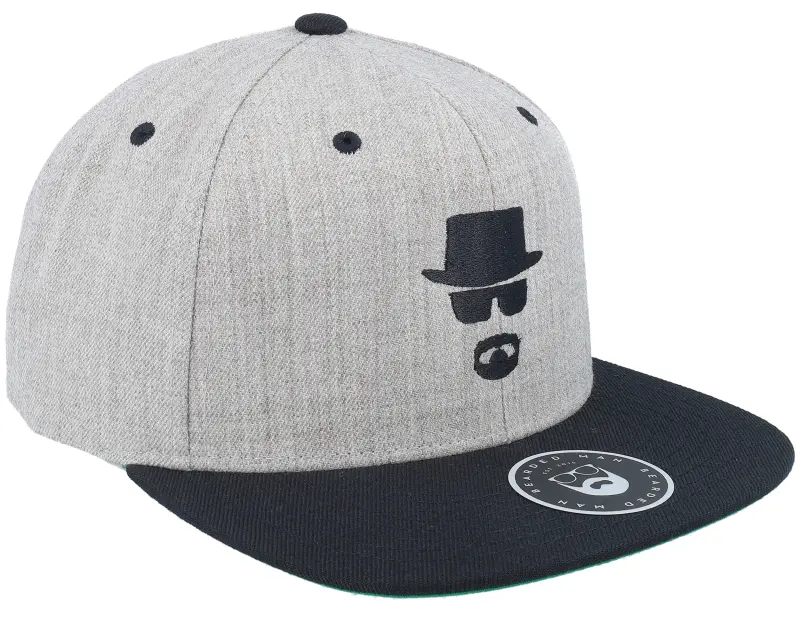 Bearded Man Heisenbeard Grey/Black Snapback online