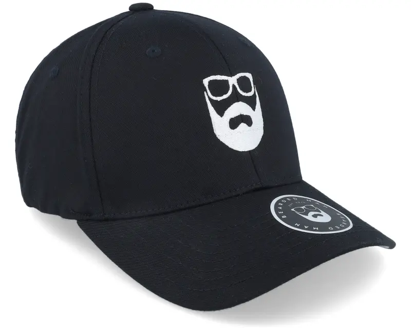 Bearded Man Logo Black Flexfit online