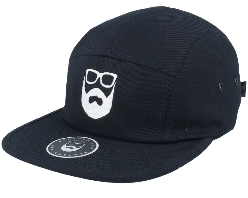 Bearded Man Logo Black/White 5-Panel online