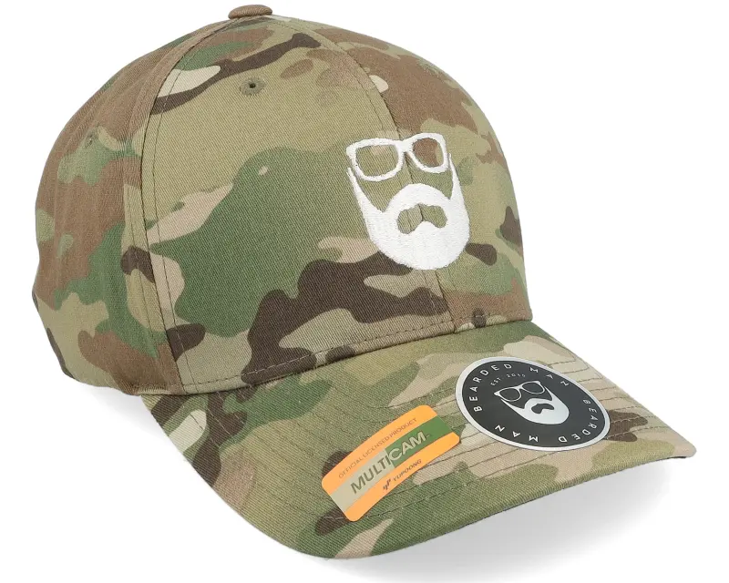 Bearded Man Logo Camo Flexfit online