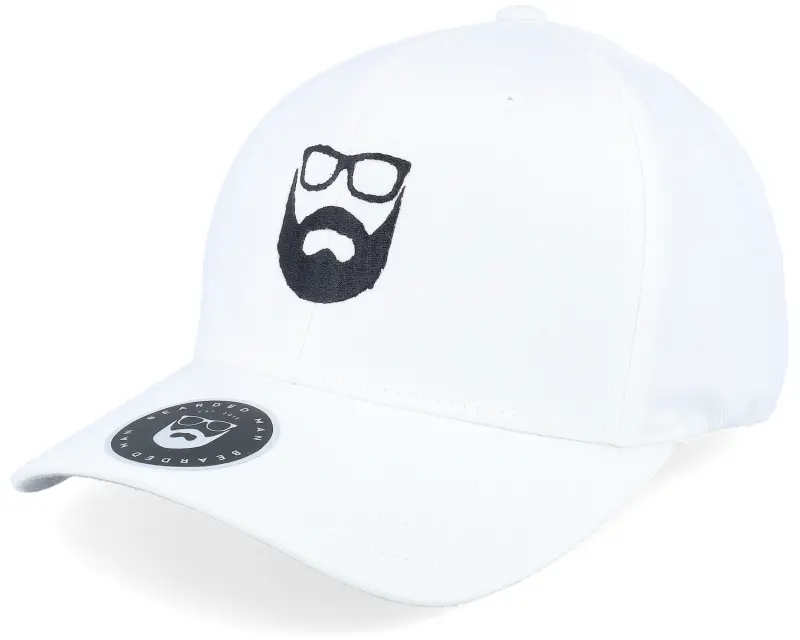 Bearded Man Logo White Flexfit online